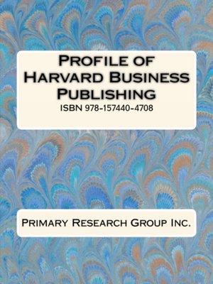 cover image of Profile of Harvard Business Publishing